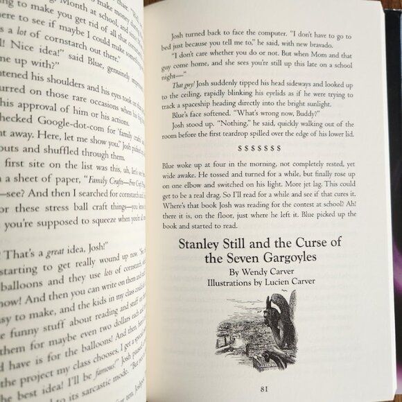 Blue Avenger and the Theory of Everything Book Hardcover By Norma Howe Chapter B - Picture 4 of 10